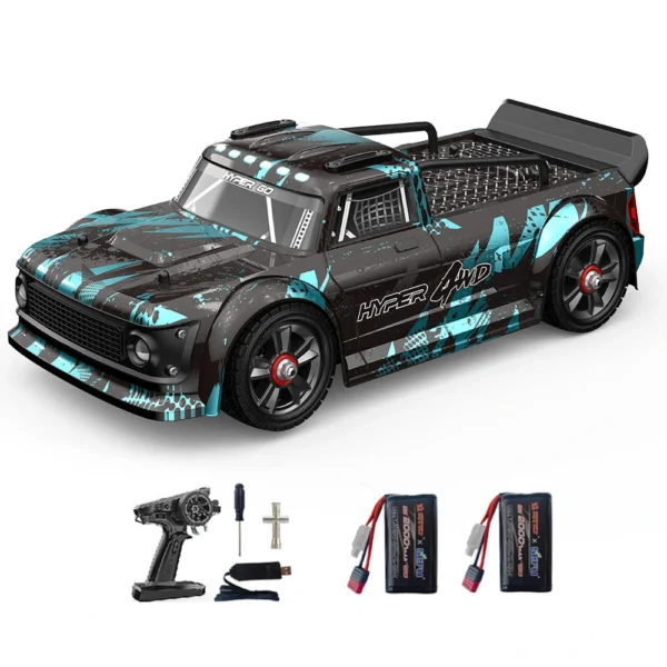 MJX HYPER GO 14301 14302 1/14 2.4G Sport Drift RC Car Brushless High Speed Vehicle Models 42km/h - 14301 One Battery