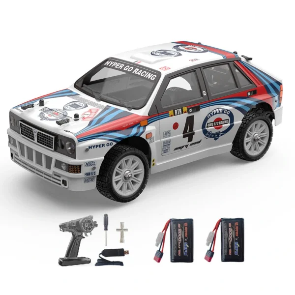 MJX HYPER GO 14301 14302 1/14 2.4G Sport Drift RC Car Brushless High Speed Vehicle Models 42km/h - 14301 One Battery