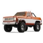 FMS FCX10 1/10 2.4G 4WD RC Car Chevrolet K5 Blazer RS Two Speed Rock Crawler Climbing Off-Road Truck LED Light Locking Differential Vehicles Models - Black