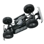 FMS FCX10 1/10 2.4G 4WD RC Car Chevrolet K5 Blazer RS Two Speed Rock Crawler Climbing Off-Road Truck LED Light Locking Differential Vehicles Models - Black