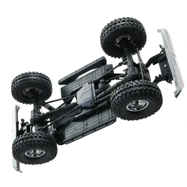FMS FCX10 1/10 2.4G 4WD RC Car Chevrolet K5 Blazer RS Two Speed Rock Crawler Climbing Off-Road Truck LED Light Locking Differential Vehicles Models - Black