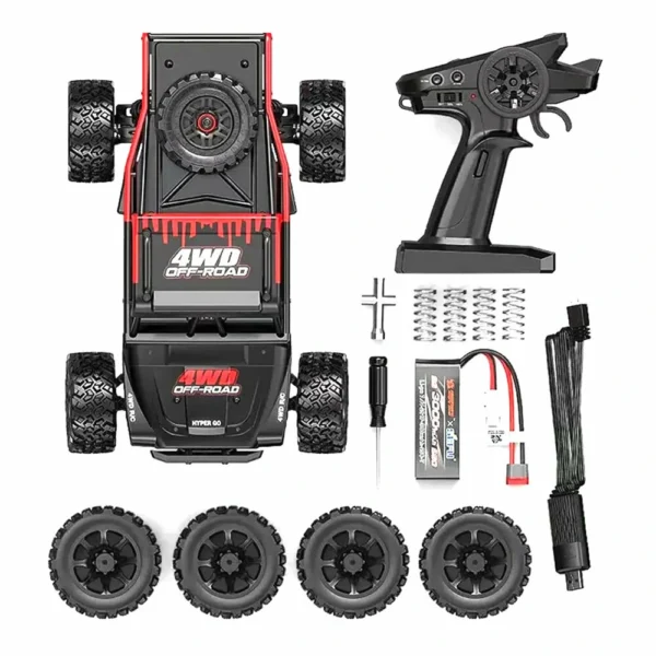 MJX 14209 HYPER GO 1/16 Brushless High Speed RC Car Vechile Models 43km/h - Two Batteries