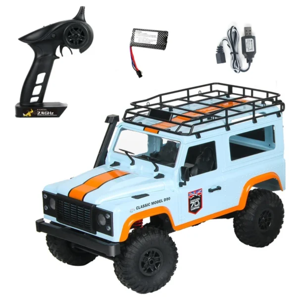 MN D 90 2.4G 1/12 4WD RTR Crawler RC Car Off-Road For Land Rover Vehicle