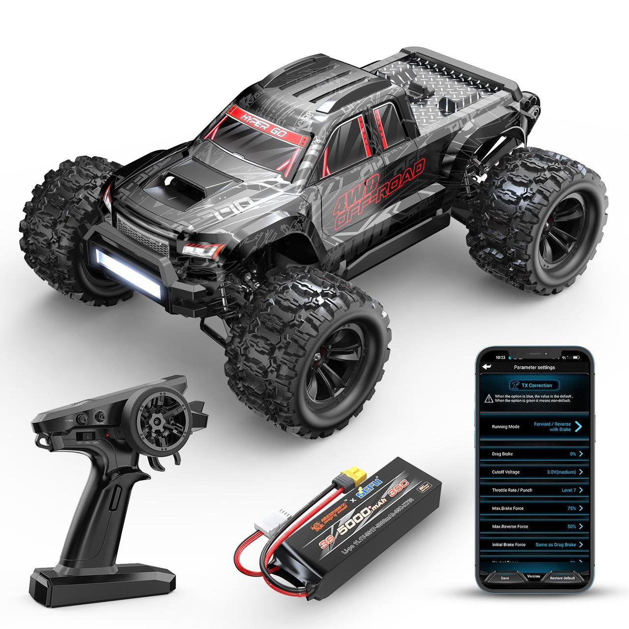MJX Hyper GO 10208 V2 1/10 RC Trucks 4X4 – RC Motoworks
