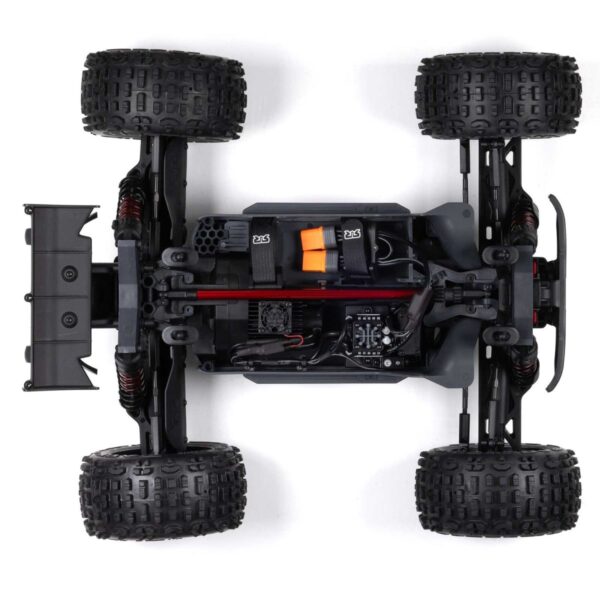 ARRMA OUTCAST 4S 4X4 RTR Brushless Stunt Truck, Red