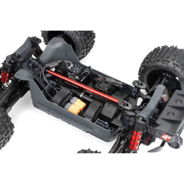 ARRMA OUTCAST 4S 4X4 RTR Brushless Stunt Truck, Red