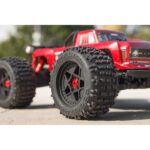 ARRMA OUTCAST 4S 4X4 RTR Brushless Stunt Truck, Red