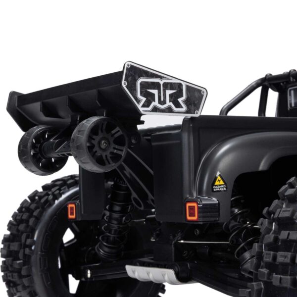 ARRMA NOTORIOUS V6 6S 4X4 1/8 RTR Brushless Stunt Truck, Black