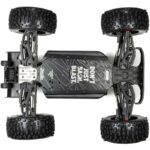 ARRMA NOTORIOUS V6 6S 4X4 1/8 RTR Brushless Stunt Truck, Black