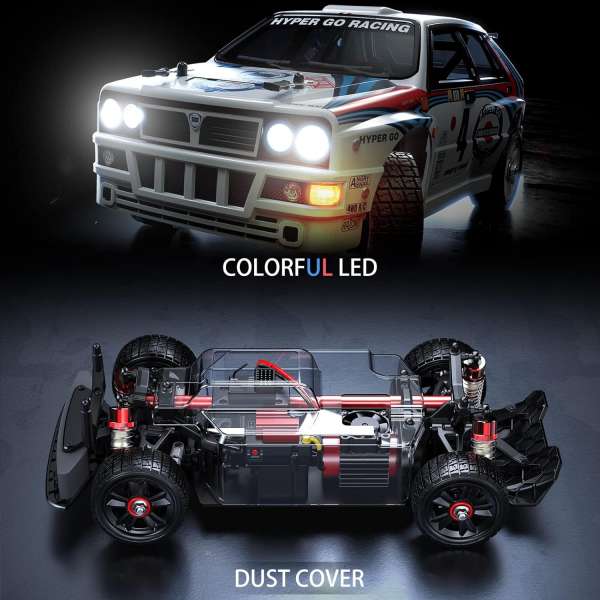 Back Mjx Hyper Go MJX Hyper Go 14302 Brushless RC Drift Car