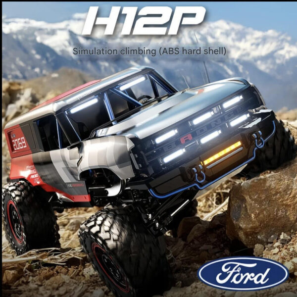 MJX Hyper Go H12P 1/12 RC Crawler - Licensed Ford Bronco Baja