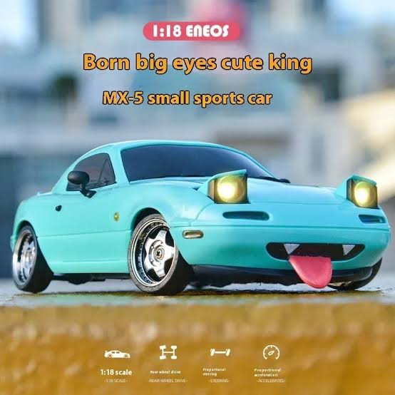 LDRC 1804 Mazda MX-5 RC Drift Car 1/18 RWD